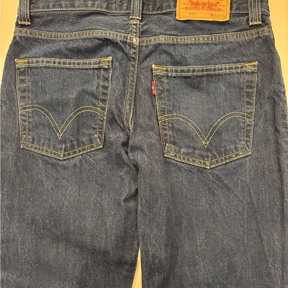 Levi's 511 Slim Men's Classic Denim Straight Jeans